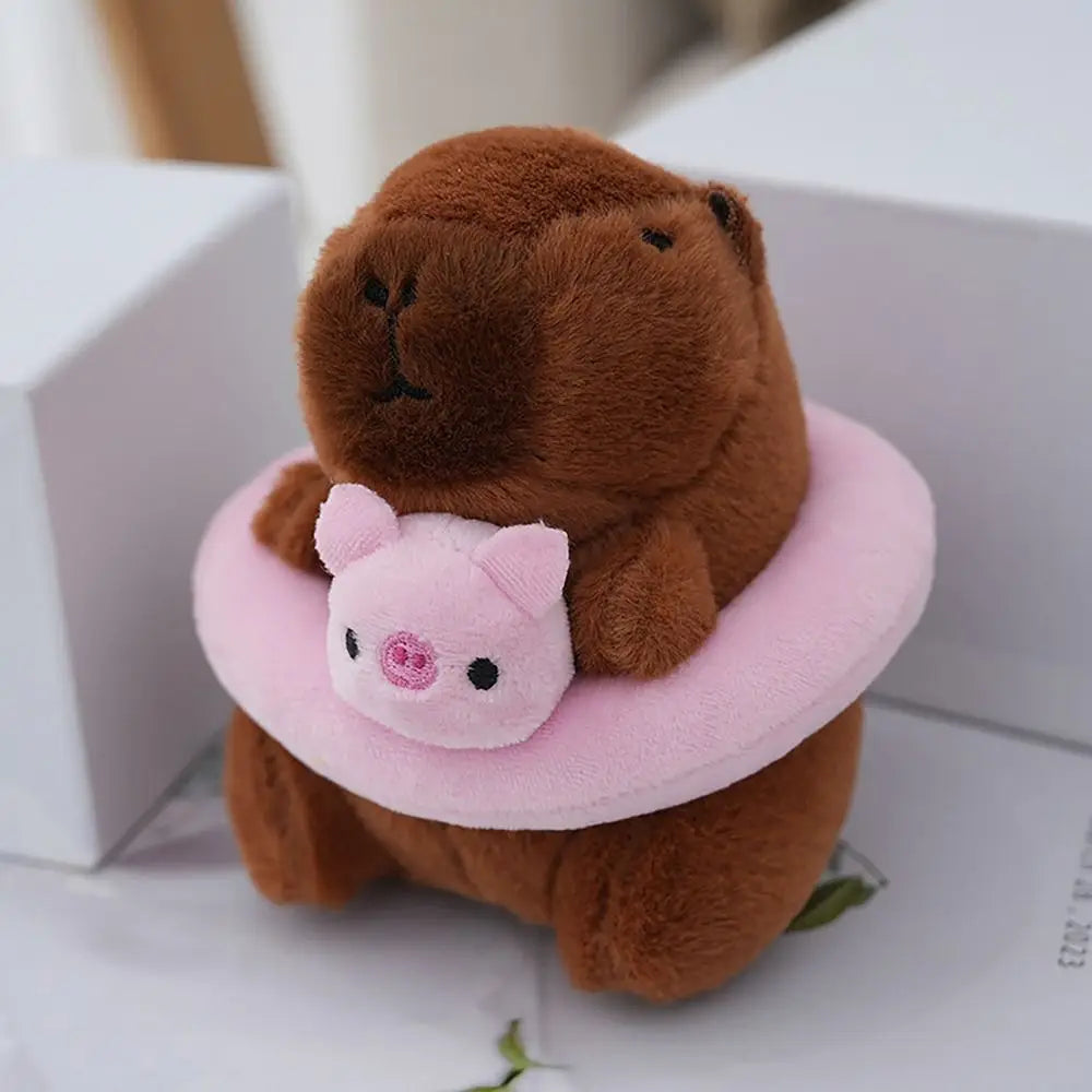 Peach Hoodie Capybara