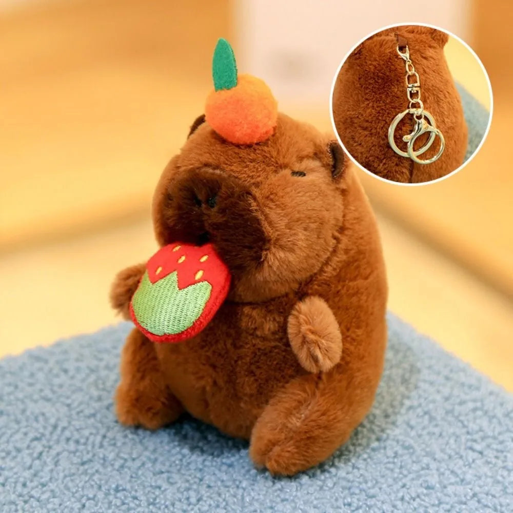 Peach Hoodie Capybara