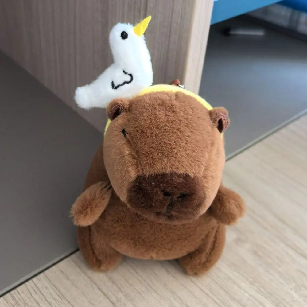 Pink Bear Hat Capybara