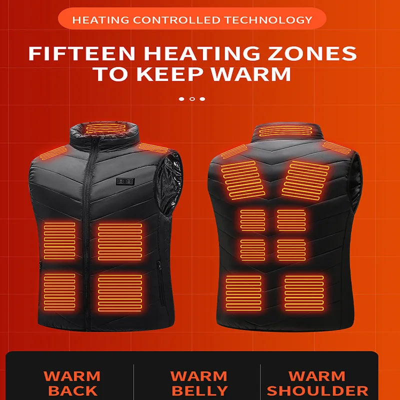 ThermaCore X - 21 Zone Smart Heated Vest 4XL